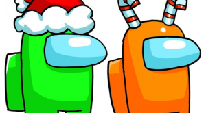 Among Us Christmas Coloring
