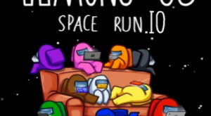 Among Us Space Run.io